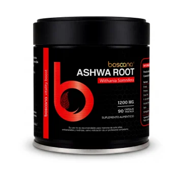Ashwa Root <br><span style="font-size:14px">Withania Somnifera</span><br><span style="font-size:12px">1200 MG - 90 cápsulas Vegetales<br>Suplemento Alimenticio</span>